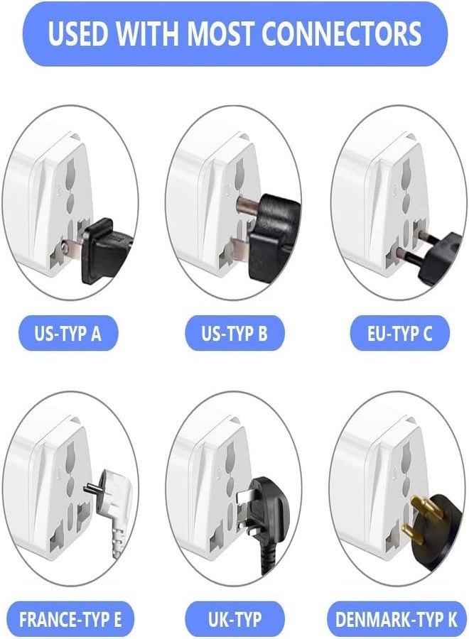 rts India to Italy Plug Adapter Italy Plug Adapter Travel Adaptor Universal Travel Adapter Plug Type L Italian Converter Power Adapter for Chile/Rome/Ethiopia/Libya/Syria/Tunisia/Uruguay - Image 5